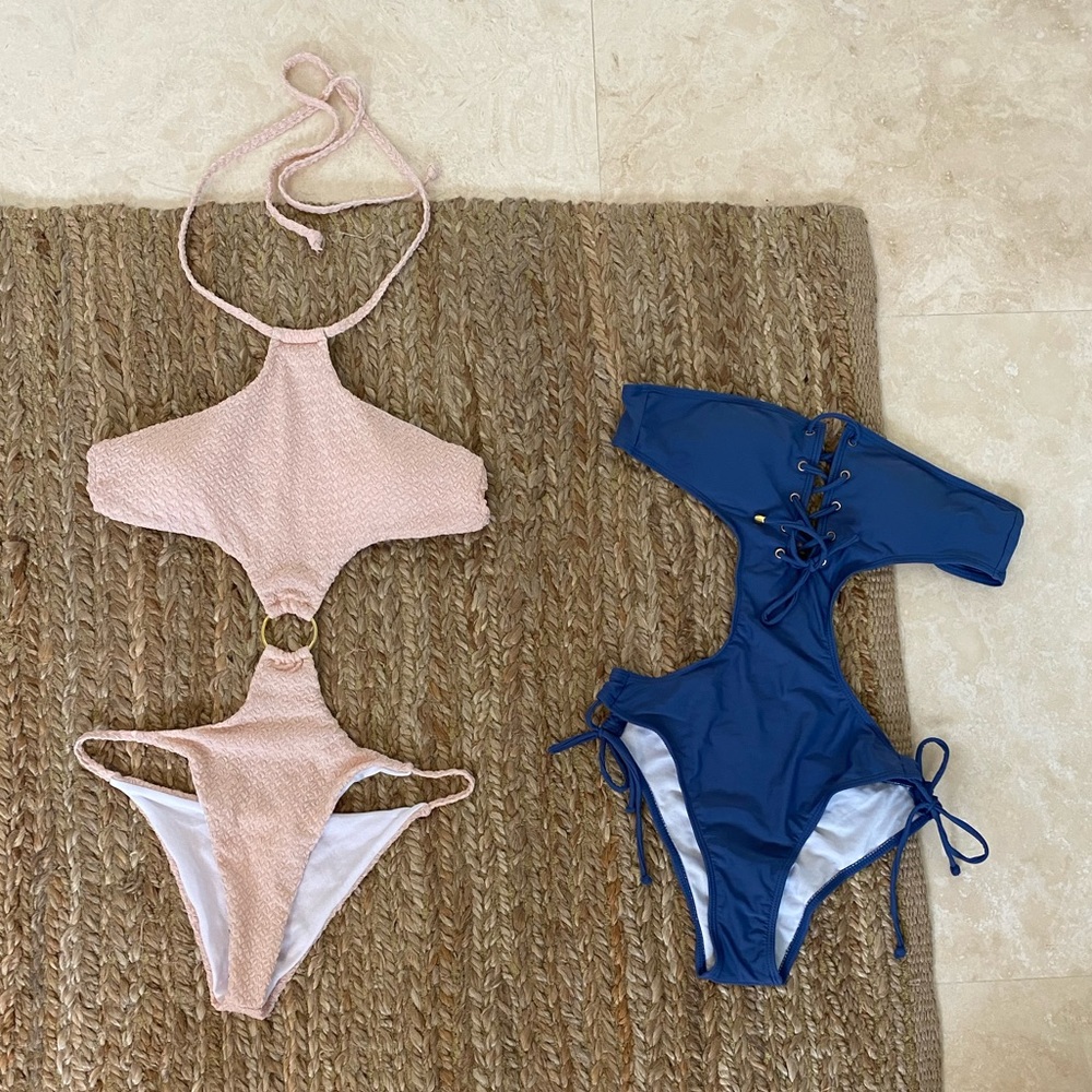 Paired bikini sets
